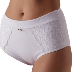 Bombacha Faja Modeladora Con Cintura Y Puntilla Nastase 1025