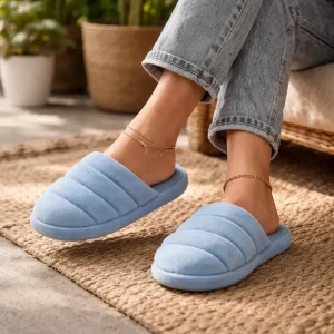 Pantufla Mujer Chinela Acolchonadas Invierno Susurro 2070