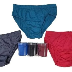 Pack X3 Slip Con Cintura Embutida Algodon Y Lycra Del 3 Al 8