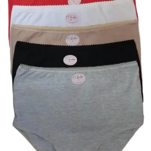 Universal C/elástico Pack X 6 Algodón Y Lycra Lisa 7033 Surtido Liso Unico