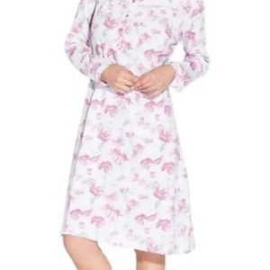 Camisón Señora Manga Larga C/botones Miss Rachell 3906