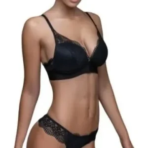Conjunto Triang Soft. Less Puntilla Elastico Andressa 5666