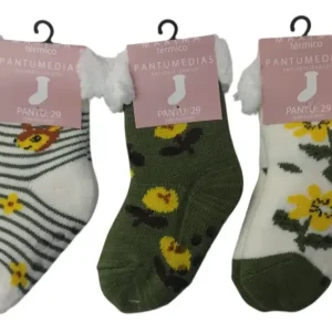 Pack X 3 Pantumedias Media Termicas Infantil Máxima P29 Surtido Estampado 01 (4-6 Años)