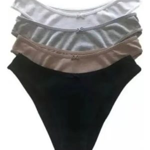 Pack X 12 Vedetinas Docena Algodon Y Lycra Lisa Exce Calidad Surtido Único