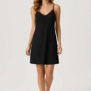 Camisola Mujer Verano Liso Hasta T.8 Susurro 3702 Negro 6