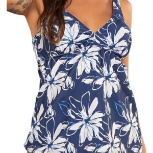 Malla Tankini Estampada C/taza, Tiro Corto Bianca Mare 24239