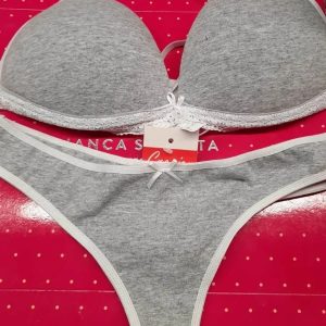 Conjunto Algodón Y Puntilla Con Less Grevien 3000