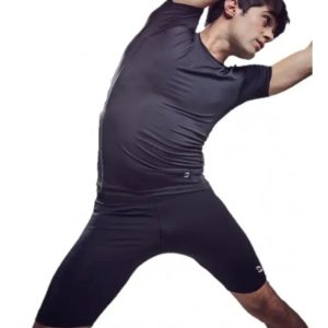 Calza Corta Deportiva Hombre Ajustada Con Lycra Tipico 3450