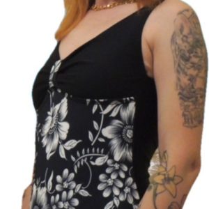 Mallas Verano Mujer Enteriza C/vedetina Clauty Modelo 214