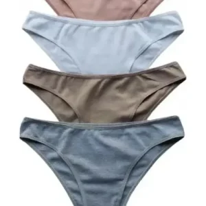 Pack X3 Bombacha Vedetina Algodón Lisa Nastase Art 042 Xl  Surtido Unico (abarca 42, 44 Al 46)