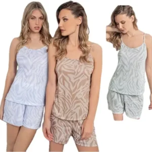 Pijama De Verano Mujer De Viscosa Lencatex 23771