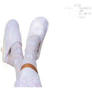 Pantuflas Mujer, Chinelas Estampadas Marcela Koury 8022