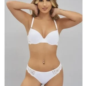Conjunto Push Up Microfibra Puntilla Less Marcela Koury 5635