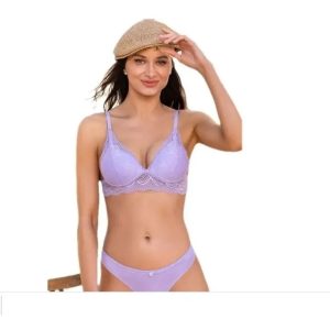 Conjunto Triangulo Soft De Puntilla Y Colaless Brigitte 2130