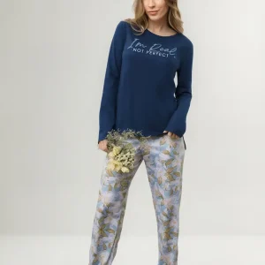 Pijama Invierno Mujer Jersey Algodón Lencatex 25369