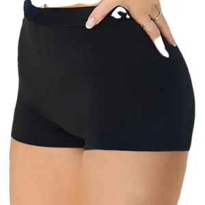 Malla Bombacha Short De Tricot Liso Marcela Koury 3556