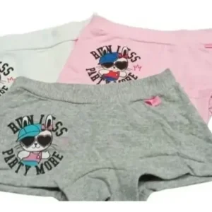 Pack X3 Bombachas Boxer Nena Niña Talle 4 Al 16 - Marey 59