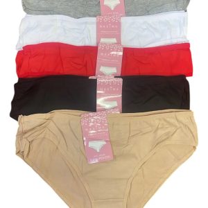 Pack X6 Bombacha Vedetina ALG/lycra Maxima 1206 Surtido 2xl