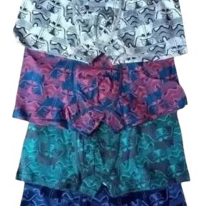 Pack X2 Boxer Hombre Estampado / Lisos Algodon Y Lycra Uomo