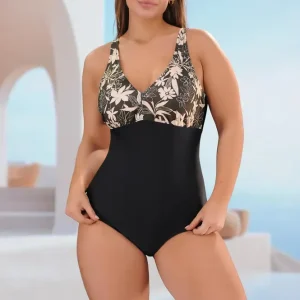 Malla Enteriza Femenina Red Apple Modelo Marilyn 4771 Negro 3