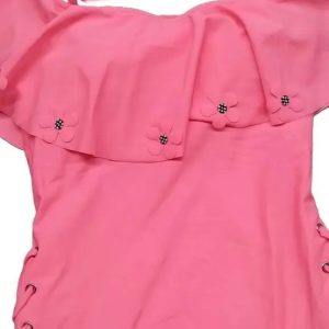 Malla Enteriza Mujer Con Volados Cindisami 30519