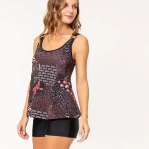 Tankini Mujer Vedetina Bianca Mare 26238 Sublimado Chocolate 3