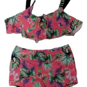 Malla Bikini Nena Top Con Short Estampada Cindisami 25368
