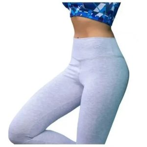 Calza Fitness Con Doble Cintura Algodón Y Lycra Brigitte G5