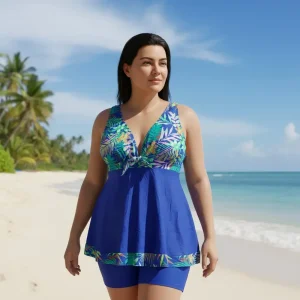 Malla Tankini Con Taza Desmontable Short Cindisami 768153 Francia 11016 60
