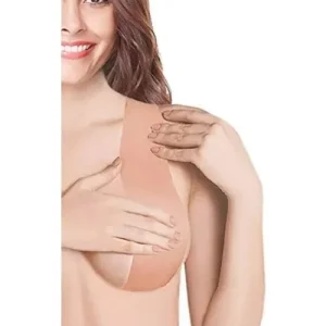 Combo Corpiño Adhesivo Cinta Boob Tape 5 Mts + Pezoneras Nougat 5cm X 5mts