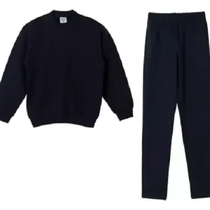 Conjunto Buzo Pantalon Frisa Colegial Marino 6 Al 16