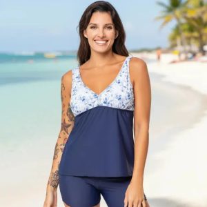 Tankini Mujer Bianca Mare 26241 C/short Combinado