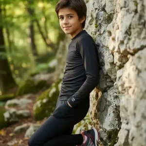 Pack X 2 Camiseta Térmica Deportiva De Niño Manga Larga