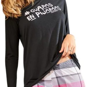 Pijama Invierno Mujer Susurro 2826 Talles Grandes Hasta El 8