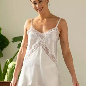 Camisolin Raso Puntilla Flowers Lemons 1013
