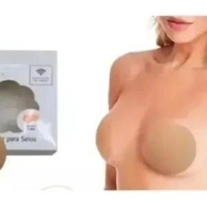 Pack X 3 Unidades Pezoneras De Silicona Tapa Pezon  Nougat Único