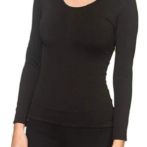 Camisetas Térmicas Mujer Frisadas Spandex Talles Grandes