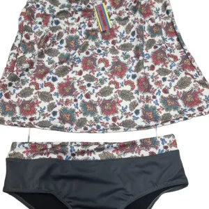 Malla Tankini Mujer Combinada Con Vedetina Bianca Mare