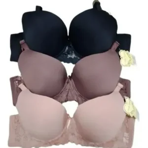 Pack X3 Corpiños Taza Soft Armados T. Grandes 105-120 8088