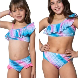 Malla Bikini Nena Sirena Con Top Bianca Mare 24263 Multicolor 6