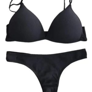 Conjunto Triangulo Soft De Algodon Y Lycra C/ Less - New 530