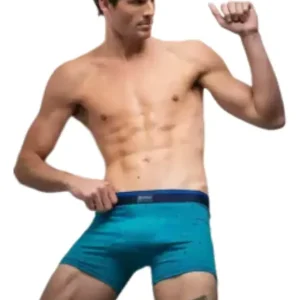 Boxer Hombre Estampado De Algodon Y Lycra Tipico 681