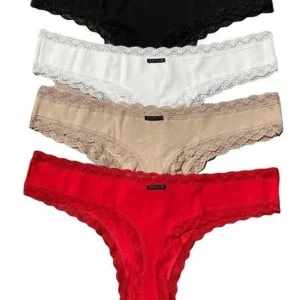 Pack X3 Bombacha Colaless Algodón Lycra, Puntilla Berlín 602 Surtido Especial