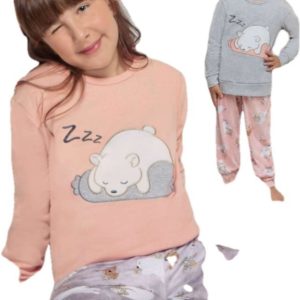Pijama Infantil Nena Algodón Invierno Lencatex - Art. 22952