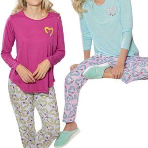 Pijama Invierno Manga Corta Susurro 3007 Talles Grandes Al 8