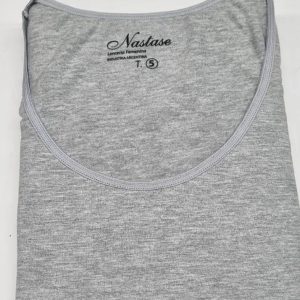 Camiseta Mujer Manga Corta Algodón Y Lycra Nastase 5002