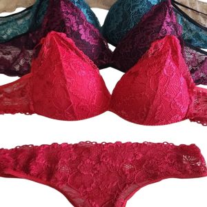 Pack X3 Conjunto Triangulo Soft Encaje C/less New 590