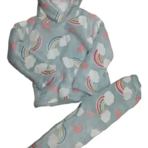 Pijama Polar Soft Niños Juvenil Estampados Brilla Oscuridad