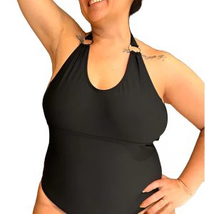 Malla Enteriza Lycra Morley Talles Grandes - Agatha 80105