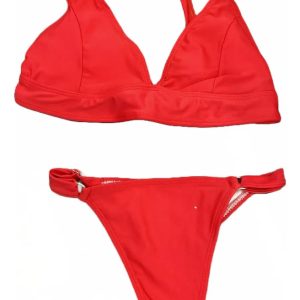 Bikini Corpiño Triangulo Entero Con Less Agatha 1600